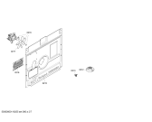 Схема №5 P1HCB21325 с изображением Кронштейн для электропечи Bosch 00499538