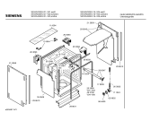 Схема №3 SE55A432EU с изображением Вкладыш в панель для посудомойки Siemens 00435536