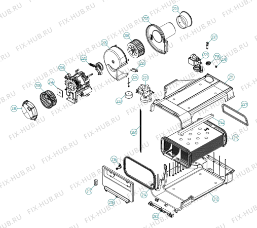 Взрыв-схема стиральной машины Asko T793C FI AU   -Titanium FI (336962, TD60.3) - Схема узла 04