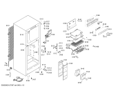 Схема №3 BD4304ANFE с изображением Крышка кнопки для холодильника Bosch 00187068