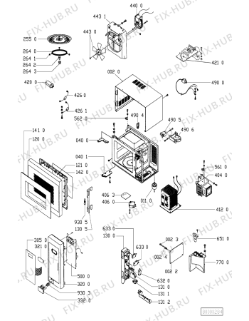 Схема №1 UKM 128 с изображением Трансформатор для микроволновки Whirlpool 481990200859