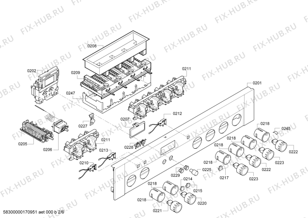 Схема №5 E93M43B3MK с изображением Хомут для духового шкафа Bosch 00614025