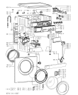 Схема №1 AWM 5100/3 с изображением Декоративная панель для стиральной машины Whirlpool 481245213655