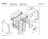 Схема №3 SE55490 с изображением Передняя панель для посудомойки Siemens 00357897