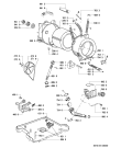 Схема №1 AWM 041 с изображением Стойка для стиралки Whirlpool 481250018104