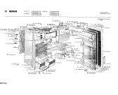 Схема №2 0702164733 KS170EL с изображением Дверь морозильной камеры для холодильника Bosch 00120240
