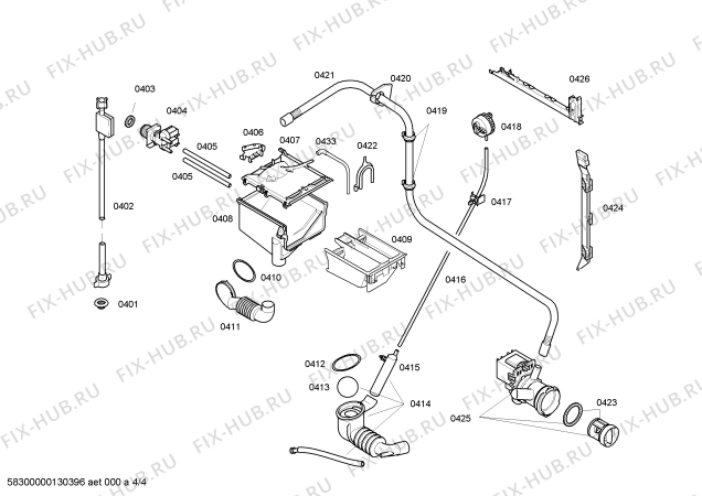 Схема №3 WM08E422IT с изображением Панель управления для стиралки Siemens 00669643