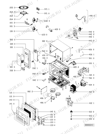 Схема №1 MT 7118 XDQ с изображением Конденсатор для микроволновой печи Whirlpool 481990200521