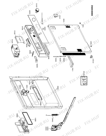 Схема №2 ADG 150/1 WS с изображением Фиксатор для посудомойки Whirlpool 481290508257