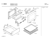 Схема №3 HES602G с изображением Стеклокерамика для электропечи Bosch 00212189