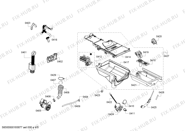Схема №3 WD220140 с изображением Люк для стиралки Bosch 11011952