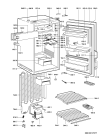 Схема №1 EV 1633/3/BL CH с изображением Обшивка для холодильной камеры Whirlpool 481244028973