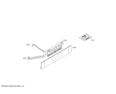Схема №4 HB760560B с изображением Фронтальное стекло для электропечи Siemens 00477959