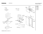 Схема №3 KS29V643 с изображением Дверь морозильной камеры для холодильной камеры Siemens 00478541