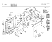 Схема №4 SMI6026FF с изображением Панель для посудомоечной машины Bosch 00270155