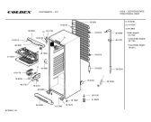 Схема №2 RS27F5006K Coldex с изображением Вкладыш в панель для холодильной камеры Bosch 00490374