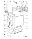 Схема №1 GSF AVANTI TW-WS с изображением Панель для посудомоечной машины Whirlpool 481245371057