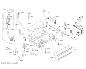 Схема №5 SMS68M12AU ActiveWater, Made in Germany с изображением Передняя панель для посудомойки Bosch 00746025