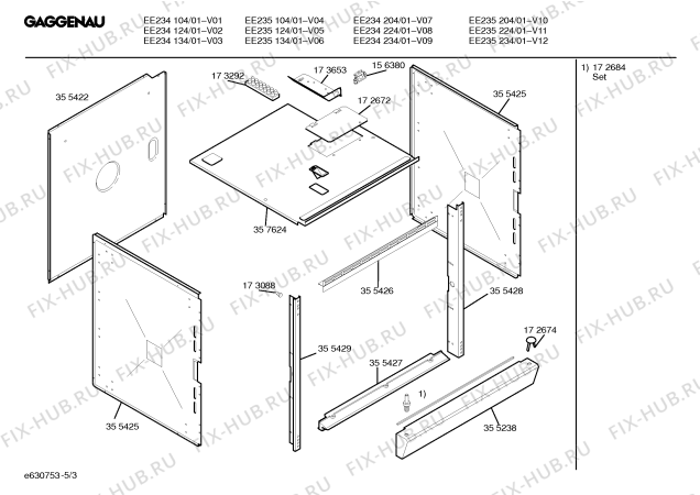 Схема №4 EE214105 с изображением Втулка для плиты (духовки) Bosch 00156471