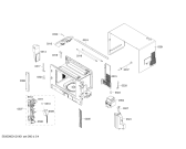 Схема №4 H5474A0 с изображением Дверь для духового шкафа Bosch 00478248