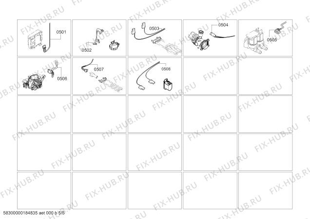 Схема №4 CWF08X060W Constructa с изображением Кабель для стиралки Bosch 12007068