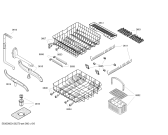 Схема №3 SGS84E52EU с изображением Передняя панель для посудомоечной машины Bosch 00665975