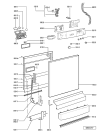 Схема №2 ADP 6940/5 WHM с изображением Блок управления для электропосудомоечной машины Whirlpool 481221479818