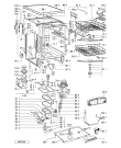 Схема №2 579 353 с изображением Обшивка для посудомойки Whirlpool 481245371193