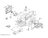 Схема №3 HSV745055N с изображением Столешница для электропечи Bosch 00248818