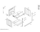 Схема №5 B15M42N2 с изображением Панель управления для электропечи Bosch 00671494