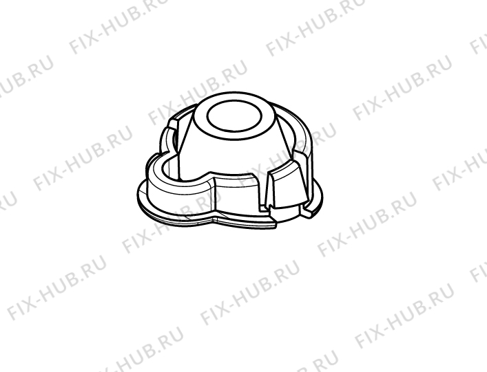 Большое фото - Держатель для кофеварки (кофемашины) DELONGHI 5332250300 в гипермаркете Fix-Hub