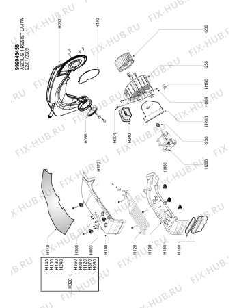 Схема №7 AWZ 710 ES с изображением Переключатель (таймер) для стиральной машины Whirlpool 482000017295