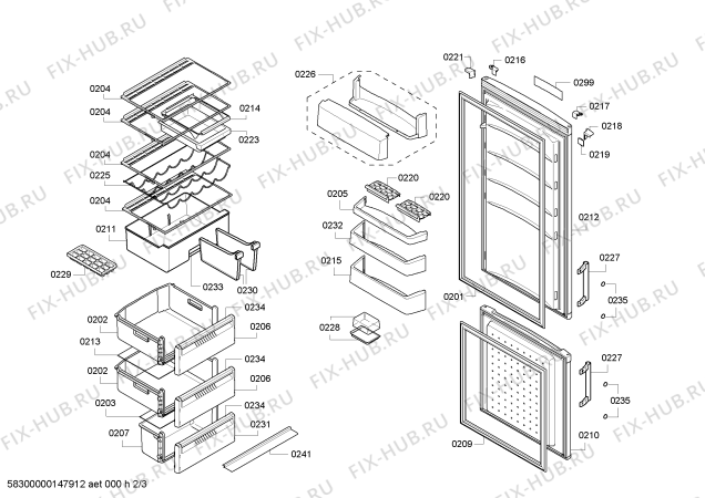 Схема №2 KGV36X25 с изображением Компрессор для холодильника Bosch 00145081