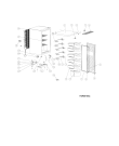 Схема №1 WV1500W (F094098) с изображением Запчасть для холодильника Indesit C00385793