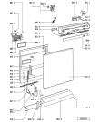 Схема №2 ADP 931 WH с изображением Обшивка для посудомоечной машины Whirlpool 481245379377