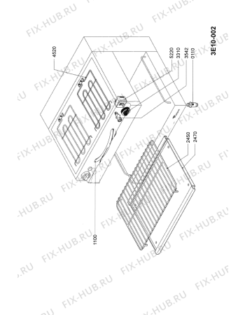 Схема №1 AGB 627/WP с изображением Катушка индуктивности для плиты (духовки) Whirlpool 483286002058
