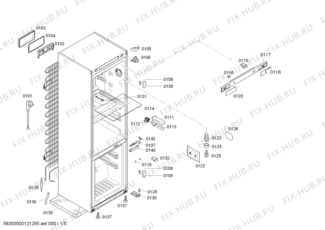 Схема №2 KG39FP00 с изображением Емкость для холодильника Siemens 00663274