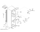 Схема №2 KG39FP90 с изображением Дверь для холодильной камеры Siemens 00245993