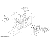 Схема №6 HBF174ER0 с изображением Панель управления для плиты (духовки) Bosch 11025414