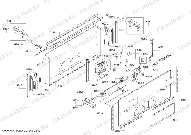 Схема №2 AL400191 Gaggenau с изображением Изоляция для электровытяжки Bosch 00750409