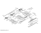 Схема №1 3EB997LT с изображением Стеклокерамика для плиты (духовки) Bosch 00715696