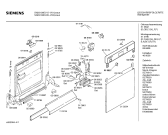 Схема №4 SN23100ID с изображением Передняя панель для посудомоечной машины Siemens 00295178