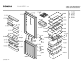 Схема №2 KG44U190IE с изображением Цокольная панель для холодильника Siemens 00217037