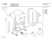 Схема №4 SMI6702II с изображением Панель для посудомойки Bosch 00288132