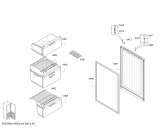 Схема №4 KGN39X25 с изображением Дверь для холодильника Bosch 00710388