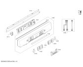 Схема №4 SMS46AW03E, SuperSilence, Serie 4 с изображением Передняя панель для посудомоечной машины Bosch 11018094