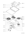 Схема №1 6AKM 702/IX с изображением Втулка для плиты (духовки) Whirlpool 481944238235
