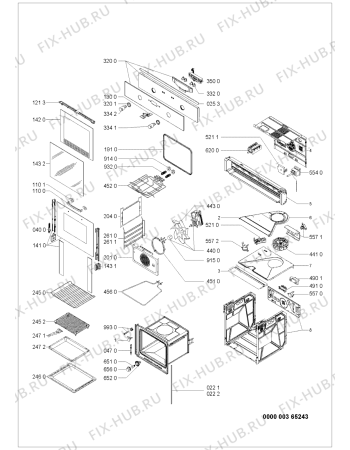 Схема №1 OBI S40 AL 300.947.33 с изображением Дверка для плиты (духовки) Whirlpool 481245050042