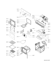 Схема №1 OBI B10 W 500 656 16 с изображением Обшивка для плиты (духовки) Whirlpool 481245248713