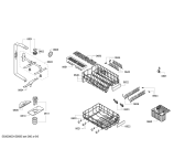 Схема №5 SPI53M25EU с изображением Передняя панель для посудомойки Bosch 00706844